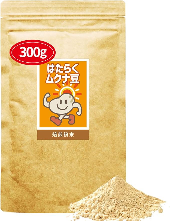 Mukuna Bean Powder, Made in Japan, 10.6 oz (300 g) x 1 Bag (Special Formula to Protect Ingredients) (Additive-Free Mukuna Beans) - BeesActive Australia