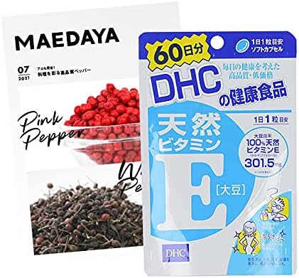 [Maedaya] DHC DHC Ma Natural Vitamin E 1 bag 60 days supply (60 tablets) Supplement Nutrient functional food MAEDAYA Magazine Set - BeesActive Australia