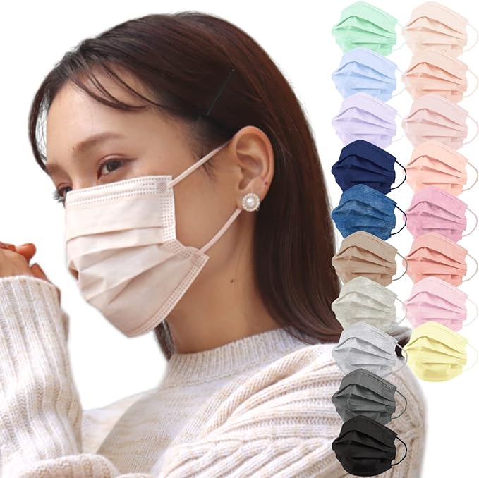 WEIMALL Mask, Color Mask, Nuance Color, Complexion Color, 10 Individually Packaged, Won't Hurt Your Ears, Non-woven Mask, As Seen on TV - BeesActive Australia