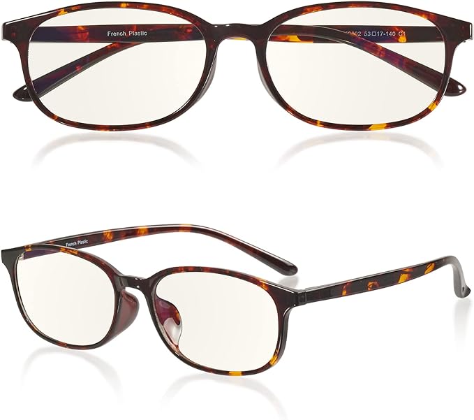 ROTAKUMA Upgraded Blue Light Reduction Glasses, PC Glasses, For Computers, JIS Standard, UV Protection, Ultra Lightweight, 0.4 oz (12 g), Wellington Type, Stylish, Men's, Women's, Unisex, No Prescription - BeesActive Australia