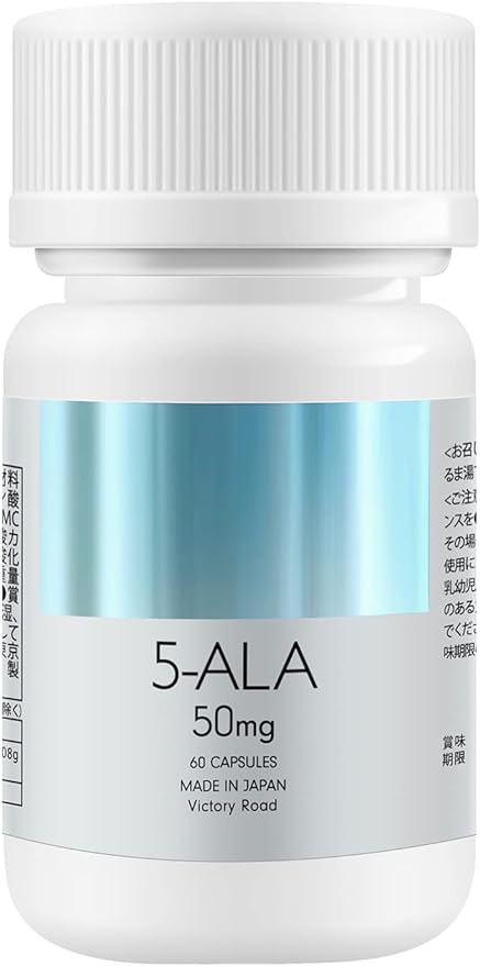 [Monde Selection Gold Award Winner] 5-ALA 3000mg Made by Neo Pharma Japan Contains 100% ALA No titanium dioxide Supplement 1 capsule 50mg Contains Domestic 5-aminolevulinic acid Amino acid 60 capsules - BeesActive Australia
