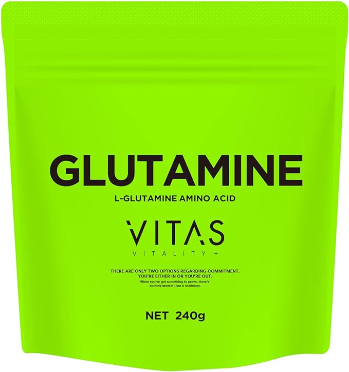 VITAS Glutamine Lemon Lime Flavor Made in Japan Powder 240g - BeesActive Australia