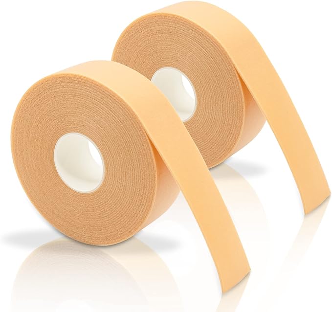Anti-Shoe Tape (5 m x 2.5 cm, 2 pieces) Anti-slip Anti-slip Heel Cushion, Anti-Slip, Heel Removal, Fluffy, Heel Pad, Suitable for Shoe Sizing, Abrasion Resistant, Breathable, Unisex - BeesActive Australia