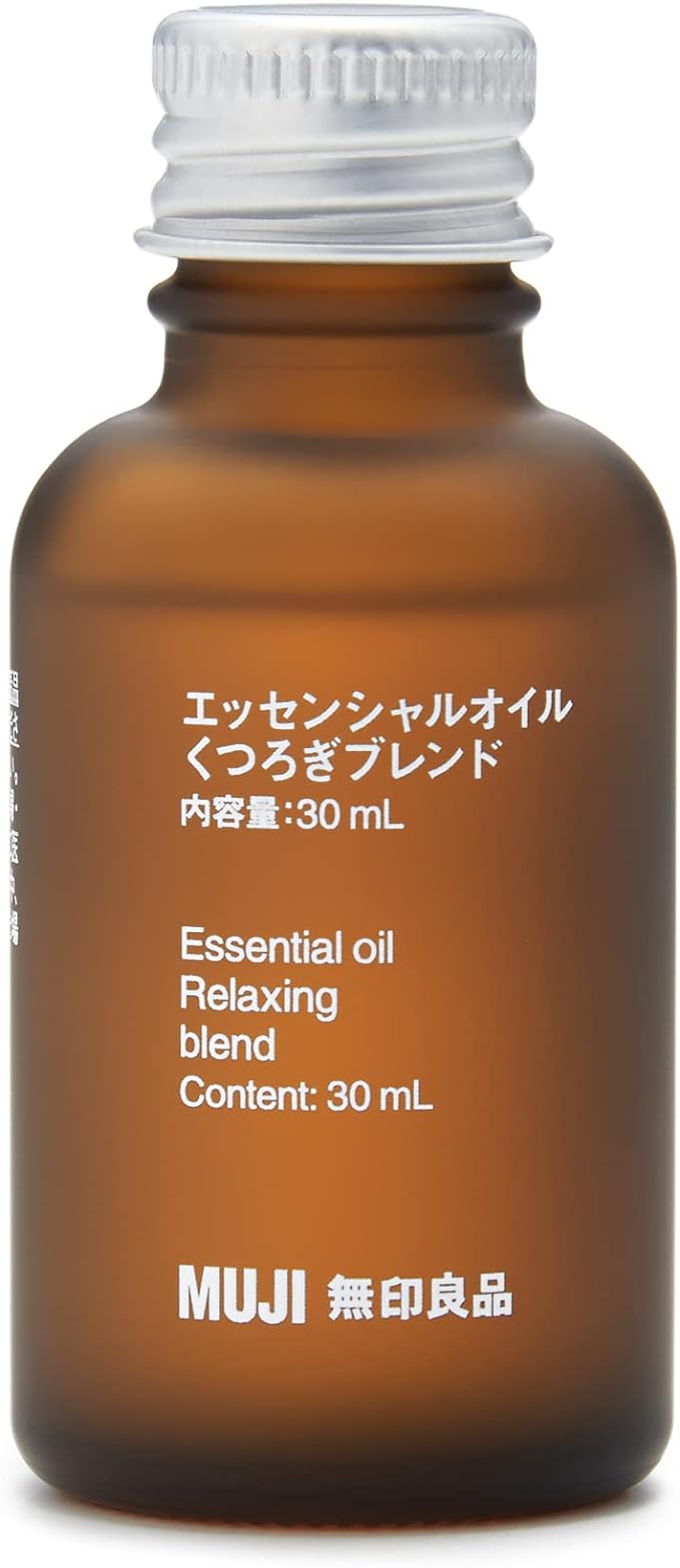 MUJI 44295151 Essential Oil Relaxing Blend 1.0 fl oz (30 ml) - BeesActive Australia