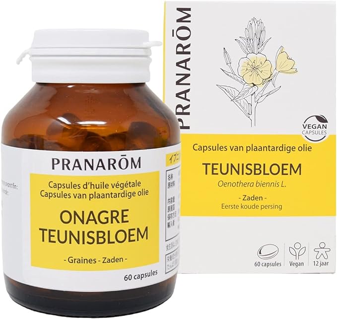 Pranalom Evening Primrose Capsules 60 Capsules 60 Count - BeesActive Australia
