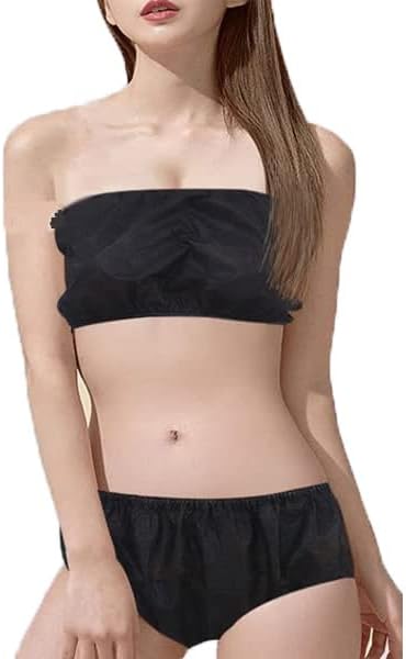 Paper Bras, 50 Pieces, One Size Fits Most, Disposable, Paper Bras, Strings, For Esthetics, Business, Treatments, Simple - BeesActive Australia