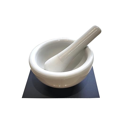 Freet Mortar & Pestle Set, Made in Japan, Includes Mat, Convenient for Homemade Cosmetics! Also Great for Kitchen Use, M: Approx. Φ3.6 x 1.8 inches (9.3 x 4.5 cm), Pestle 3.7 inches (9.5 cm) -  Australia
