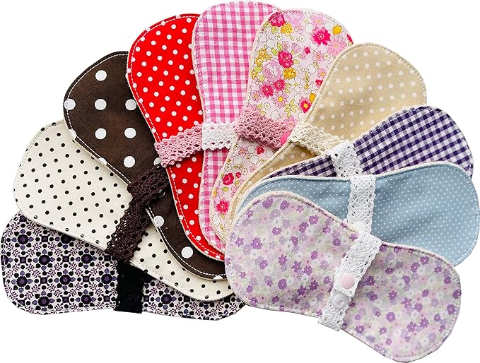 [Outlet Product] Suto Koton Cloth Napkins, Minina Liner for Weeping, 10 Pieces, Made in Japan (Colors and Patterns Available) - BeesActive Australia