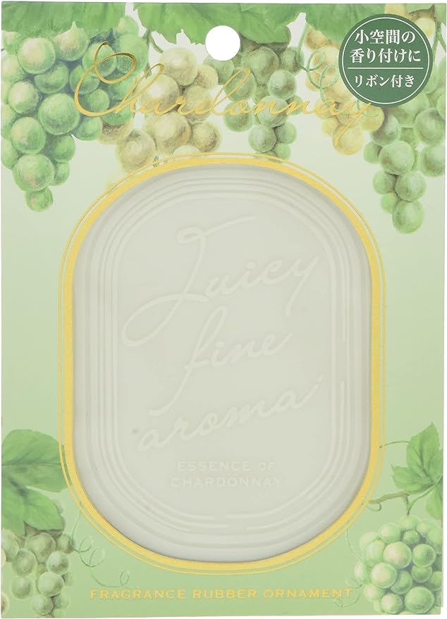 Global Product Planning Chardonnay Fragrance Rubber Ornament (Approx. 4 Weeks of White Grapes) Muscat Fragrance Air Free -  Australia