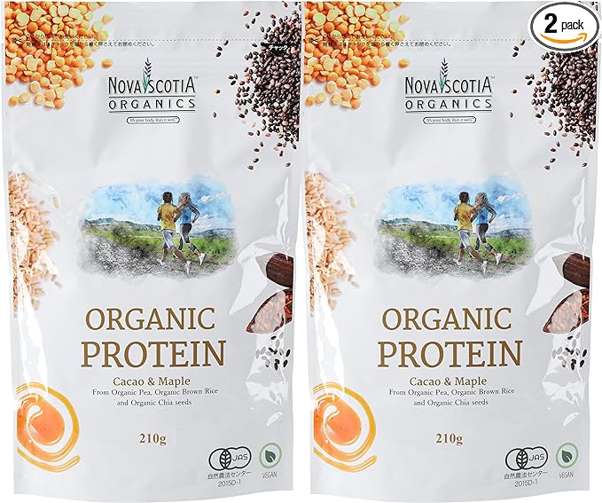 Organic protein cacao & maple 210g 2 bags set - BeesActive Australia