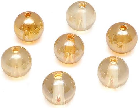 BELLPIERI T124 OR6GO Golden Aura Round Ball, 0.2 inches (6 mm), Sold as 5 Tablets - BeesActive Australia