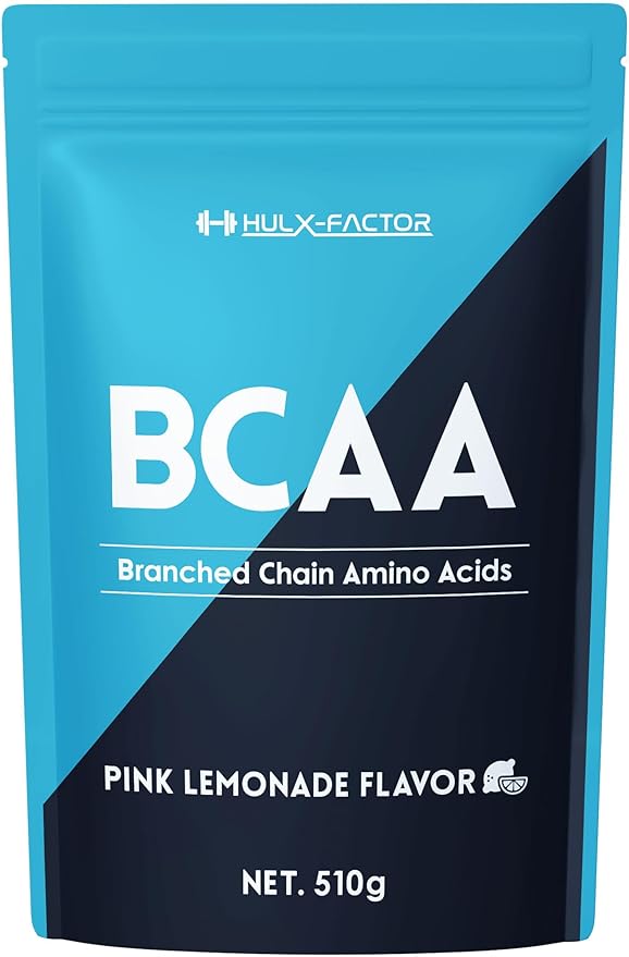 [Pink Lemonade Flavor] No Artificial Sweeteners Hulk Factor BCAA 510g Contains Beta Alanine Betaine Made in Japan - BeesActive Australia