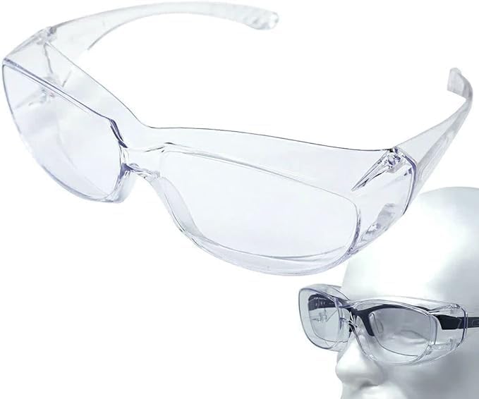POLARIS Anti-Fog Hay Fever Goggles, Medical Goggles, Can be Used Over Glasses, Protective Glasses, Over Glass Type, Safety Glasses - BeesActive Australia