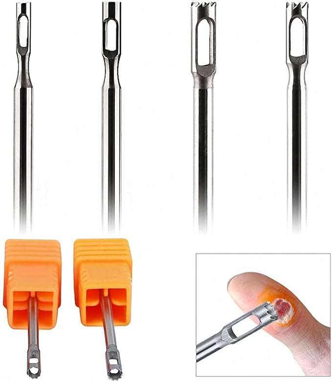 LALONA Fish Eye Bit Jagged (Foot Care Bit), Nail Machine Drill Bit (0.07 inch (1.8 mm) -  Australia