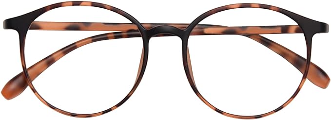 Dollger Blue Light Reduction Glasses, Stylish PC Glasses, Round Glasses, 0.5 oz (13 g), Computer Glasses -  Australia