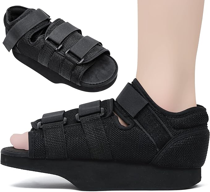 Gibbs Shoes, Nursing Shoes, Fracture Sandals, Both Legs, Toe Pressure Reduction, Anti-Slip, Rehabilitation, Gibbs Shoes, Size M - BeesActive Australia