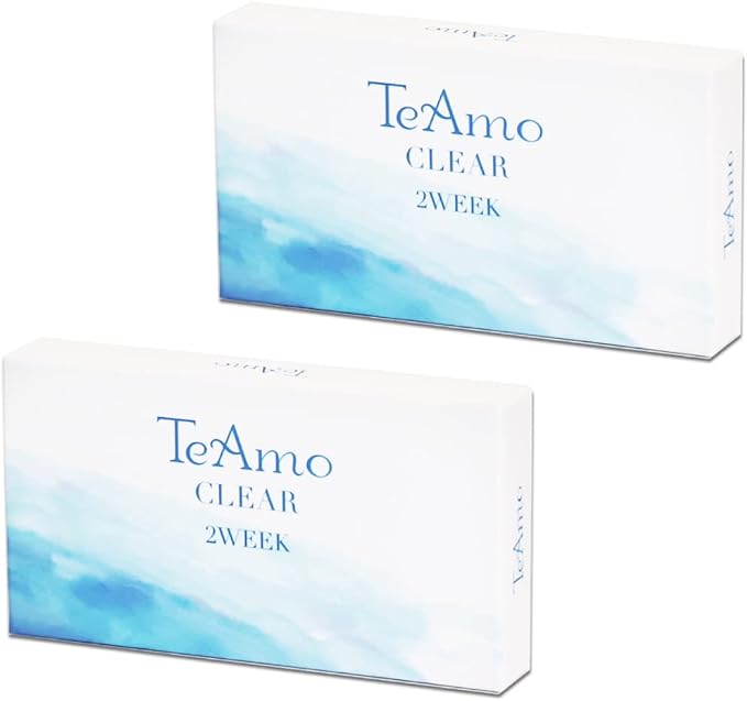 Contacts Contact lenses 2week [2 boxes] 14.2mm TeAmo CLEAR 2week 2week 6 pieces TeAmo_-2.75 - BeesActive Australia