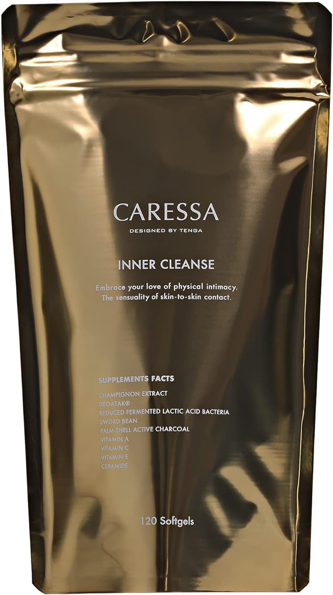 CARESSA Caresa Inner Cleans, Nutritional Functional Foods, Etiquette, Champignon Extract, Deodorant Supplement, Vitamins, 120 Capsules, 30 Day Supply - BeesActive Australia