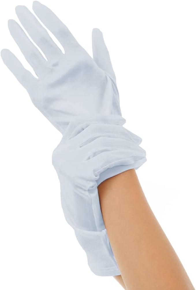 Silk 100% Hand Care Silk Gloves, Loose Wrist Night, Skin Care Gloves, Thin Smooth Material, UV Protection and Inner Gloves, Moisturizing, Moisturizing, Cracks, Protects Against Scratches (M, Gray) - BeesActive Australia