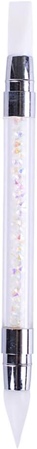Cuticle Pusher, Silicone Brush, 2-Way Cuticle Treatment, Nail Art Tool, Gel Nail Supplies -  Australia