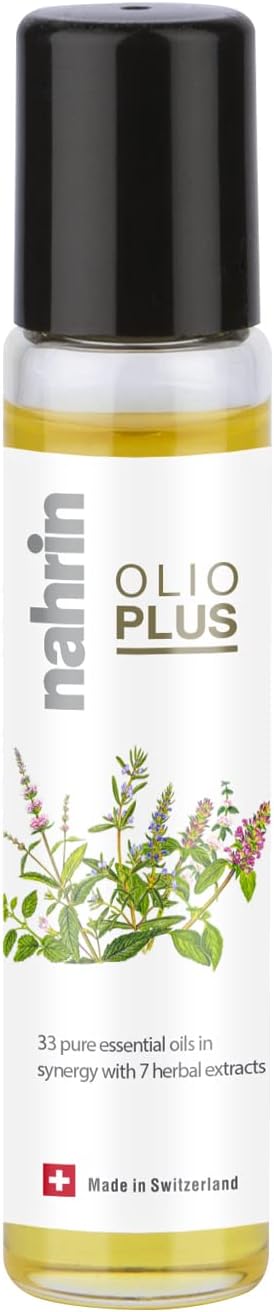 Narin nahrin Herbal Oil 33+7 Roll-on 10ml Aroma Oil Essential Oil Essential Oil Lavender Eucalyptus Mint Orange Lemon Herb Refreshing Hand Care Nail Care Present Gift - BeesActive Australia
