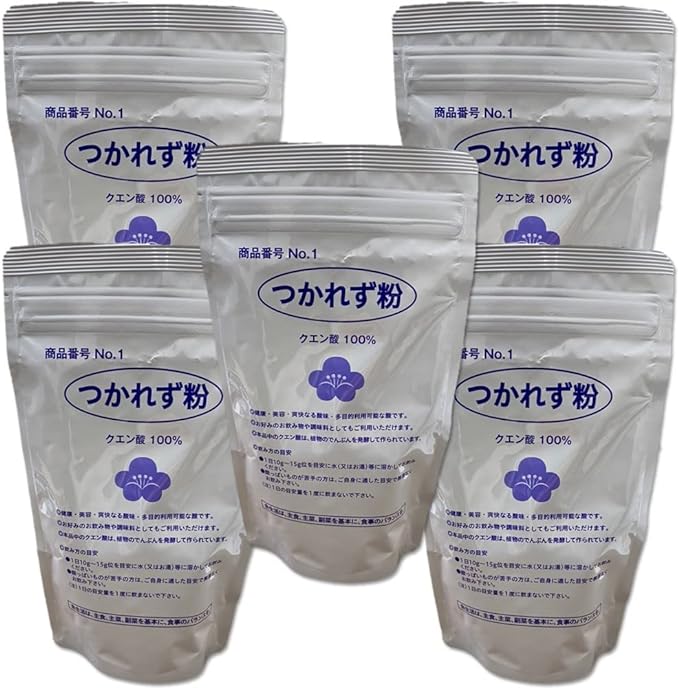 Easy-to-use powder 170g citric acid supplement [Instruction included] TRAUM (Set of 5 bags) - BeesActive Australia