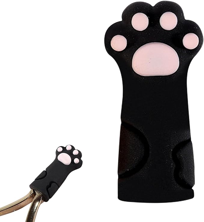 Cute Cat Paw Shape Silicone Nippers Cover | Nipper Cover Protective Sleeve | Manicure Pedicure Tool Protector Anti-Drop Protective Cap for Nail Cuticle Scissors Qyew - BeesActive Australia