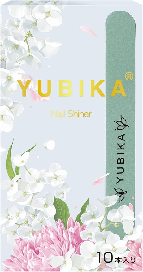 YUBIKA Nail Polisher, Nail File, Polishing, Sponge Type, Pack of 10, Apply to Your Nails and Polish Quickly - BeesActive Australia
