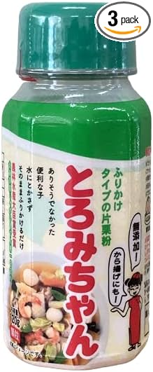 Toromi-chan Potato Starch Granules 4.2 oz (120 g) x 3 Packs, Thickening Agent, Potato Starch - BeesActive Australia