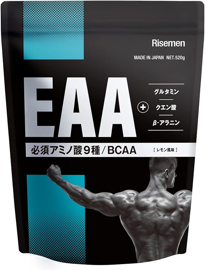Risemen EAA 9 essential amino acids glutamine beta alanine citric acid 520g - BeesActive Australia