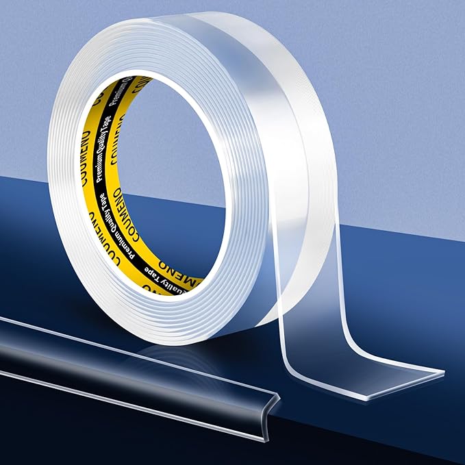 COUMENO Transparent Corner Protection, Furniture Corner Protection Tape, Home Nursery School, Kindergarten Classroom Safety Measures, Length 1.2 ft (3 m), Width 1.2 inches (30 mm), Thickness 0.1 inch (2 mm) -  Australia
