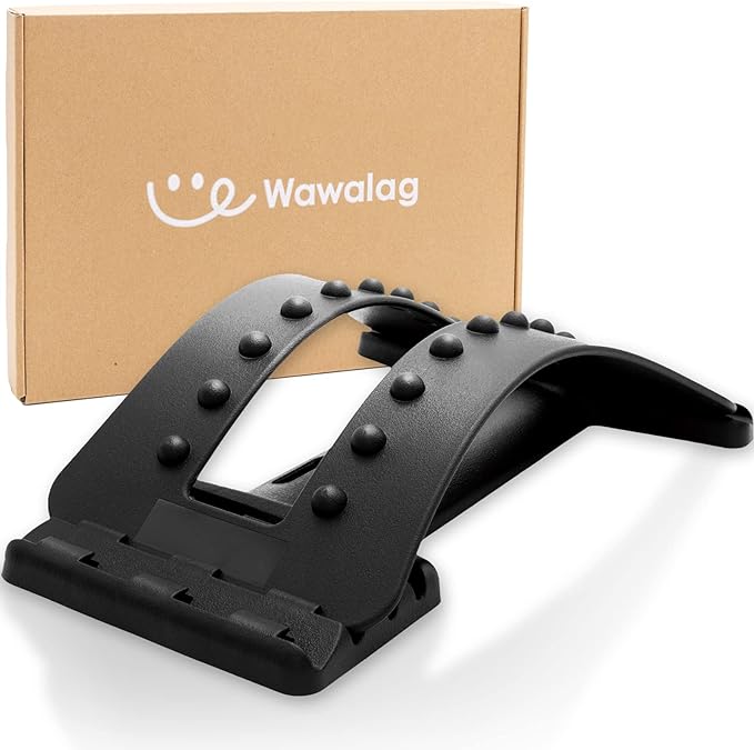 Wawalag Back Stretcher (Recommended by Judo Therapists), Back Stretcher, Stretching Waist, Back Muscles, Stretching Equipment, Press Point Points, Health Goods, Gift - BeesActive Australia