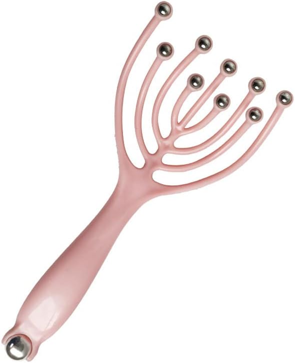 Scalp Massage Equipment WiVViViD : Upgraded Version 9 Claw Head Spa Hand Pro Head Massager Scalp Massage Goods Octopus Machine Headline Type Head Spa Hand Pro - Head Spa Hand Pro Push Type - BeesActive Australia