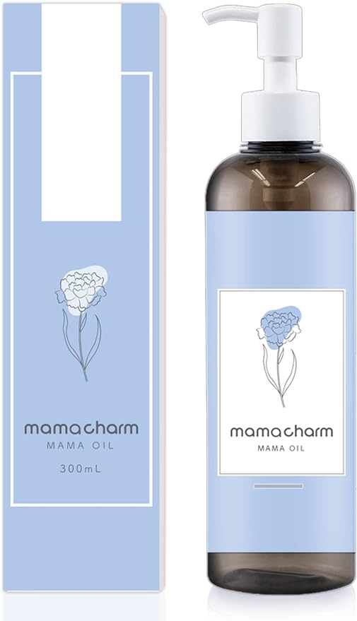 mamacharm Mama Oil, 10.1 fl oz (300 ml), Moisturizing Oil, 100% Plant-Derived, Additive-Free, Fragrance-free, Takeuchi Pharmaceutical Massage Oil, Maternity Drying, Pregnant Women, Body Oil, Stretch - BeesActive Australia