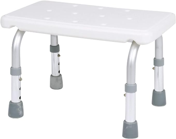 SUGGEST Bathtub Step, Bathtub Chair, Half Bath Chair, Load Capacity Approx. 220.5 lbs (100 kg), Height Adjustment, 3 Levels, Lightweight, Nursing, Seniors, Half Bath, Bath Chair, Bath Chair - BeesActive Australia