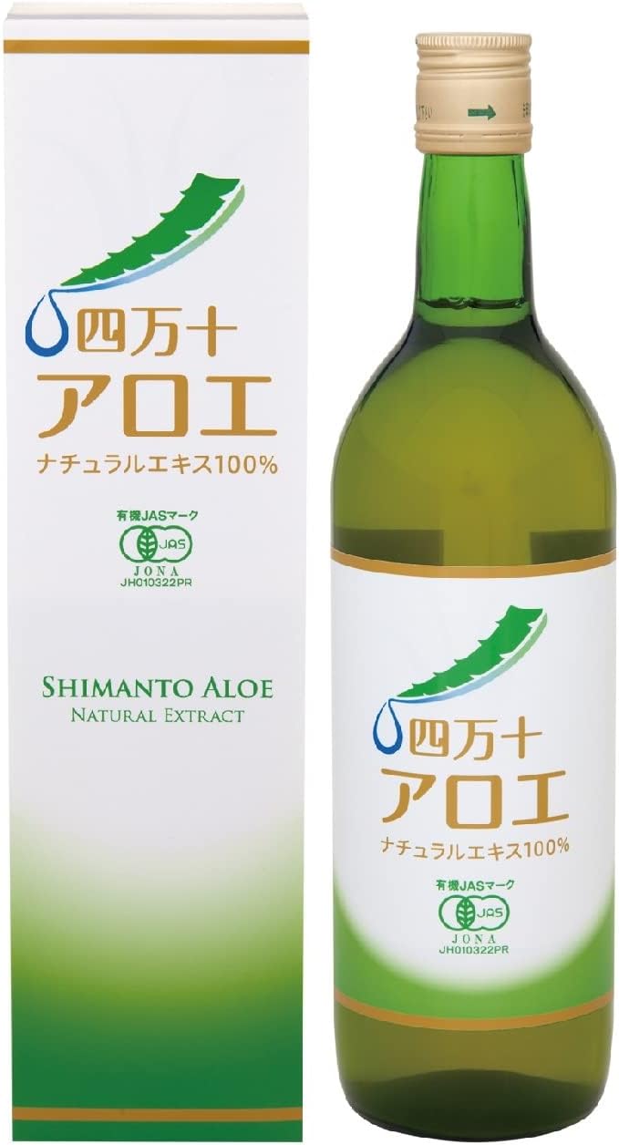 My Organic Shimanto Aloe Natural Extract, 100% Kidachia Aloe Solution 16.9 fl oz (500 ml), Made in Japan, Additive-Free, Pesticide-free Organic JAS - BeesActive Australia