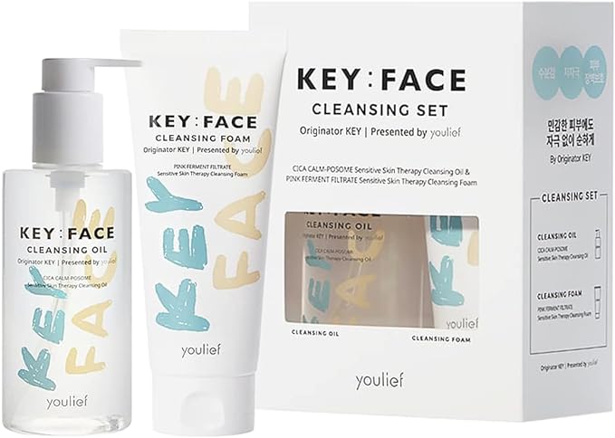 KEY: FACE Key Face Cleansing Set (Cleansing Foam & Cleansing Oil) -  Australia