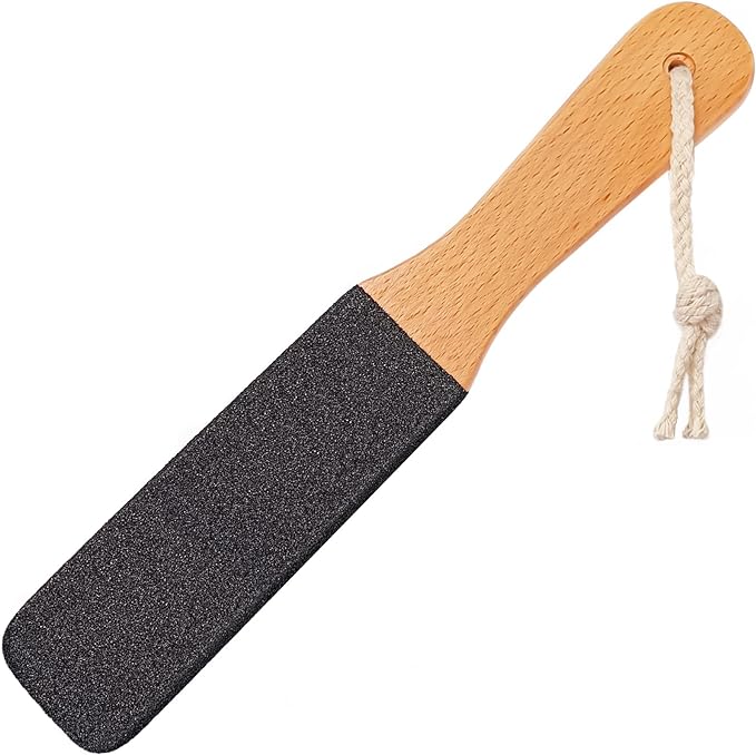 Foot Scrubber Pedicure File Tool Exfoliating for Corn and Hard Skin Calluses Pumice Stone for Feet Heels Elbows Hands - BeesActive Australia