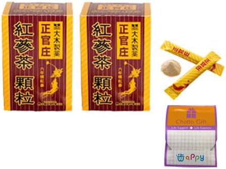 [Set of 2] Seiguanjo red ginseng tea granules 3g x 30 packets x 2 (60 packets) Comes with a small gift - BeesActive Australia