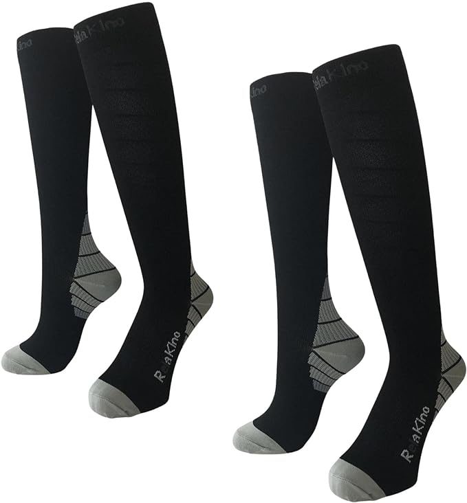 Rela Kino Compression Socks, Men's, Women's, Compression, Calf Support, High Socks, Golf, Sports - BeesActive Australia
