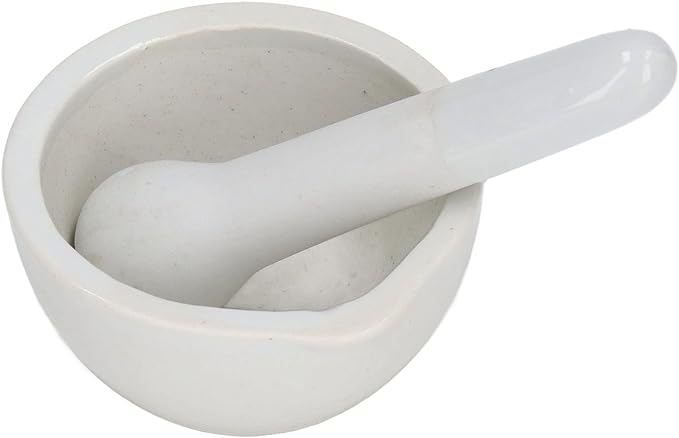 Mortar Pestle Set, Compact Size 10 Set Seed Grinding Bowl 60ml Durable Capacity for Pharmacy Kitchen - BeesActive Australia