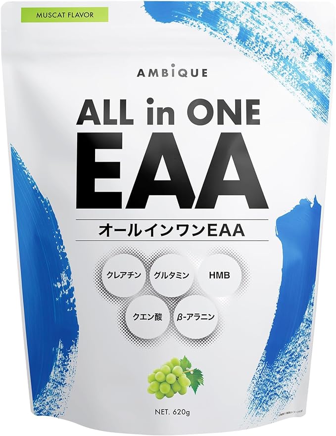 All-in-one EAA BCAA Creatine Glutamine Citric Acid HMB [Muscat Flavor] Unbeak Contains 9 essential amino acids Domestic production 620g - BeesActive Australia