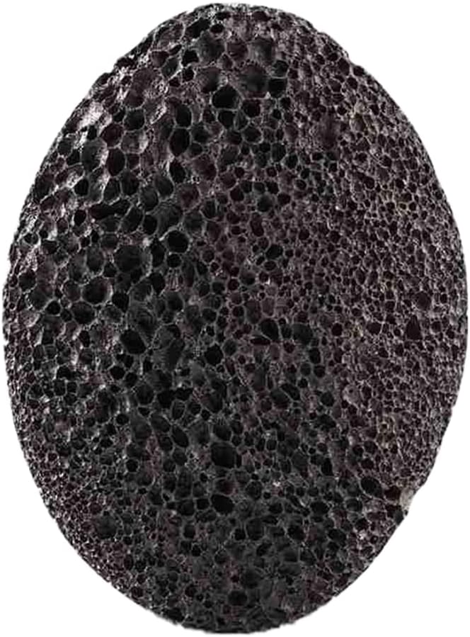 Pumice Stone Heel Exfoliating Bath Lava Volcanic Stone Heel Sharpener Skin Care Washable Reusable Unisex (Black) - BeesActive Australia