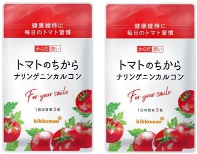 Kikkoman Body Feelings Power of Tomato Naningen Calcone 90 tablets 2 bags set Polyphenol - BeesActive Australia
