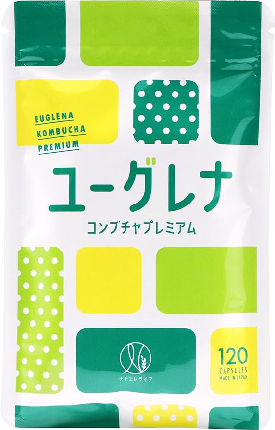 Naturelife Euglena Kombucha Supplement Euglena Dietary Fiber Ishigaki Island 30 days supply - BeesActive Australia
