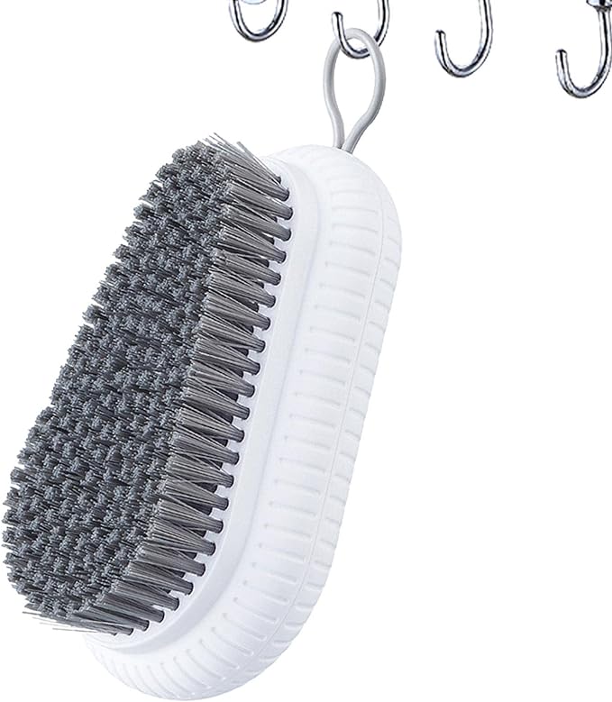 Nail Cleaning Brush,Comfortable Grip Finger Nail Brush with Thread Edge | Multipurpose Hand and Nail Cleaning Brush for Manicure Art Bathroom Cleaning Ytger - BeesActive Australia