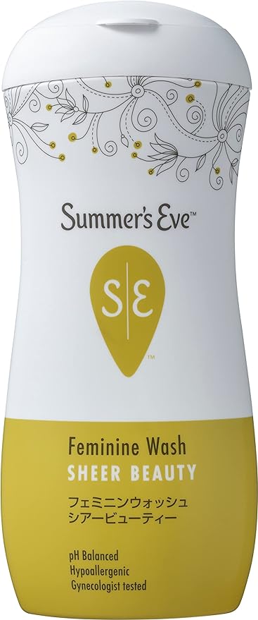 Summer's Eve Feminine Wash Sheer Beauty, 8.5 fl oz (237 ml), For Blackheads - BeesActive Australia