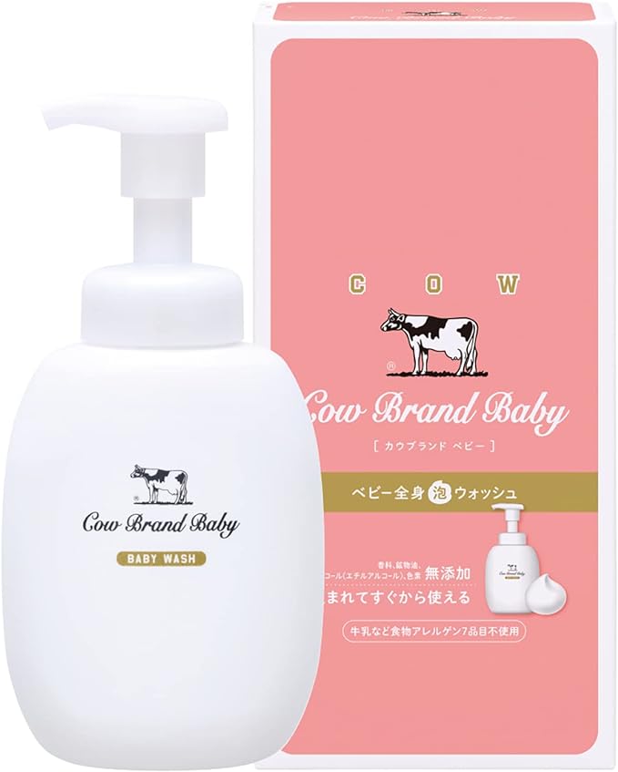 Cow Brand Baby Full Body Foam Wash with Pump 13.5 fl oz (400 ml) -  Australia