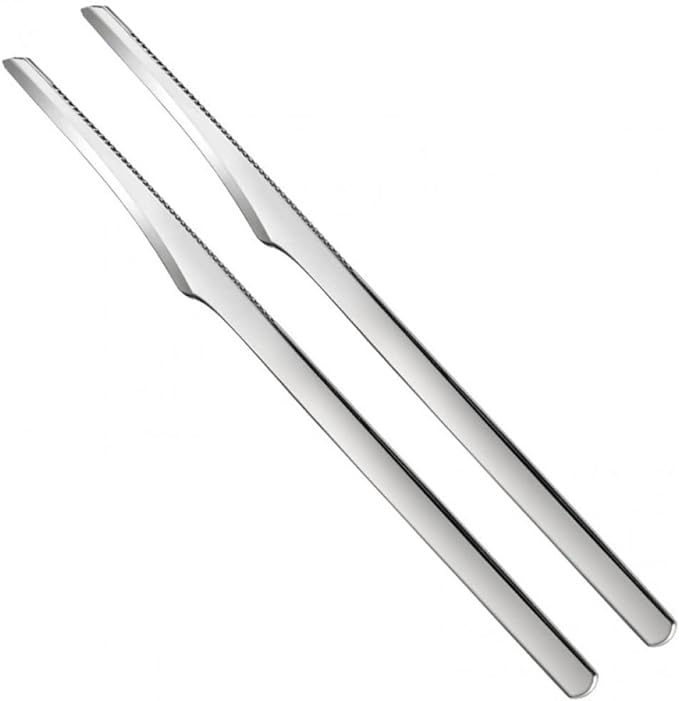 Pedicure Shaver Set Professional Pedicure Scraper Nail Knife Set Exfoliating Scraper for Dry Hard Cracked Skin Set of 2 - BeesActive Australia