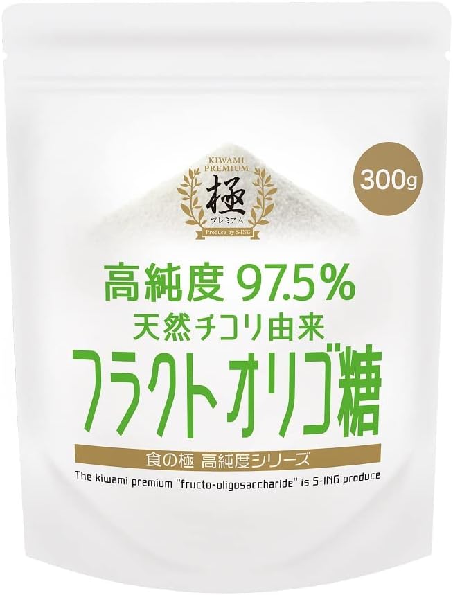 SAVE High Purity 97.5% Fructo Oligosaccharide Powder Water Soluble Dietary Fiber with Measuring Spoon (300g) - BeesActive Australia
